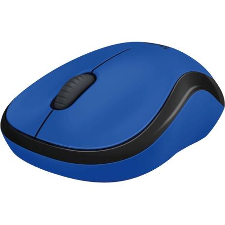 Мышь Logitech M220 Silent Blue USB - фото 5