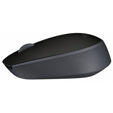 Мышь Logitech M171 Wireless Mouse Grey-Black USB - фото 3
