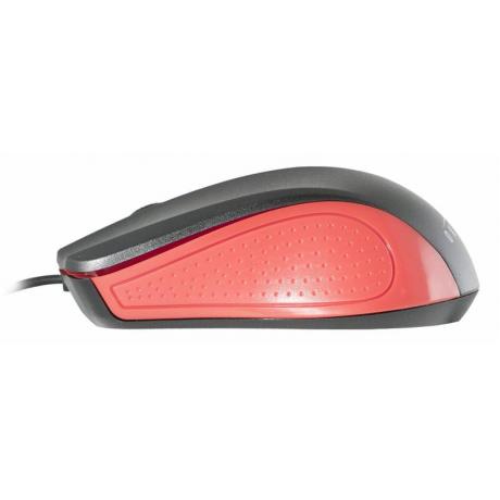 Мышь Oklick 225M Black-Red USB - фото 4