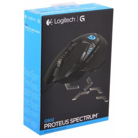 Мышь Logitech G502 RGB Black USB - фото 7