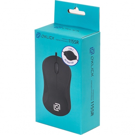 Мышь Oklick 115SR Black USB - фото 5