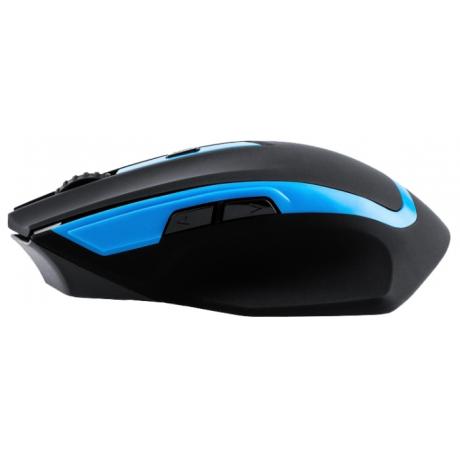 Мышь Oklick 630LW Black-Blue USB - фото 5