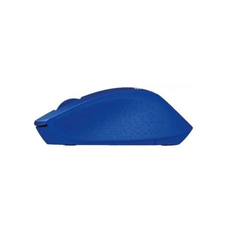 Мышь Logitech M330 Silent Plus Blue USB - фото 4
