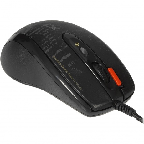 Мышь A4Tech V-Track F5 Black USB - фото 3