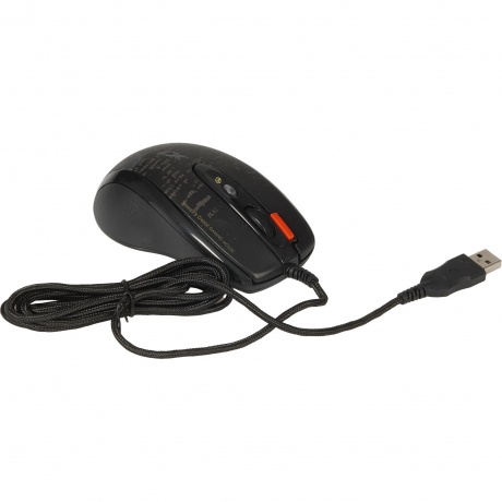 Мышь A4Tech V-Track F5 Black USB - фото 7