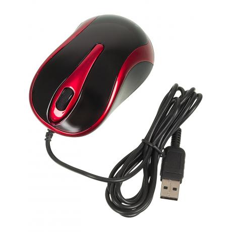 Мышь A4Tech V-Track Padless N-360-2 Red-Black USB - фото 2