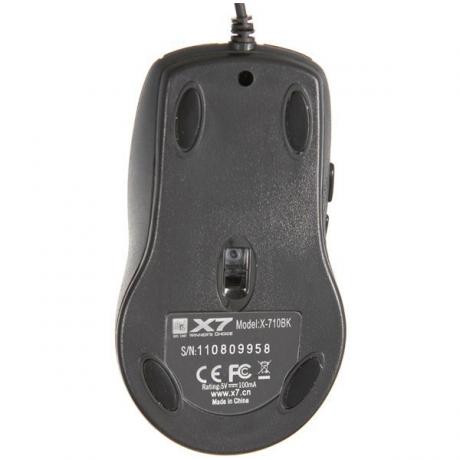 Мышь A4Tech X-710BK Black USB - фото 2