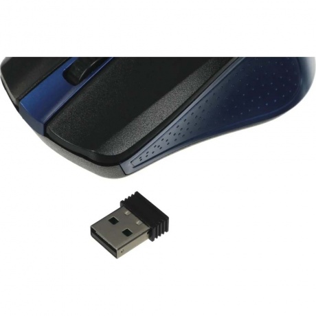 Мышь Oklick 485MW Black-Blue USB - фото 6