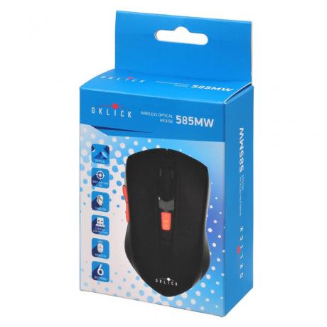 Мышь Oklick 585MW Black USB - фото 5