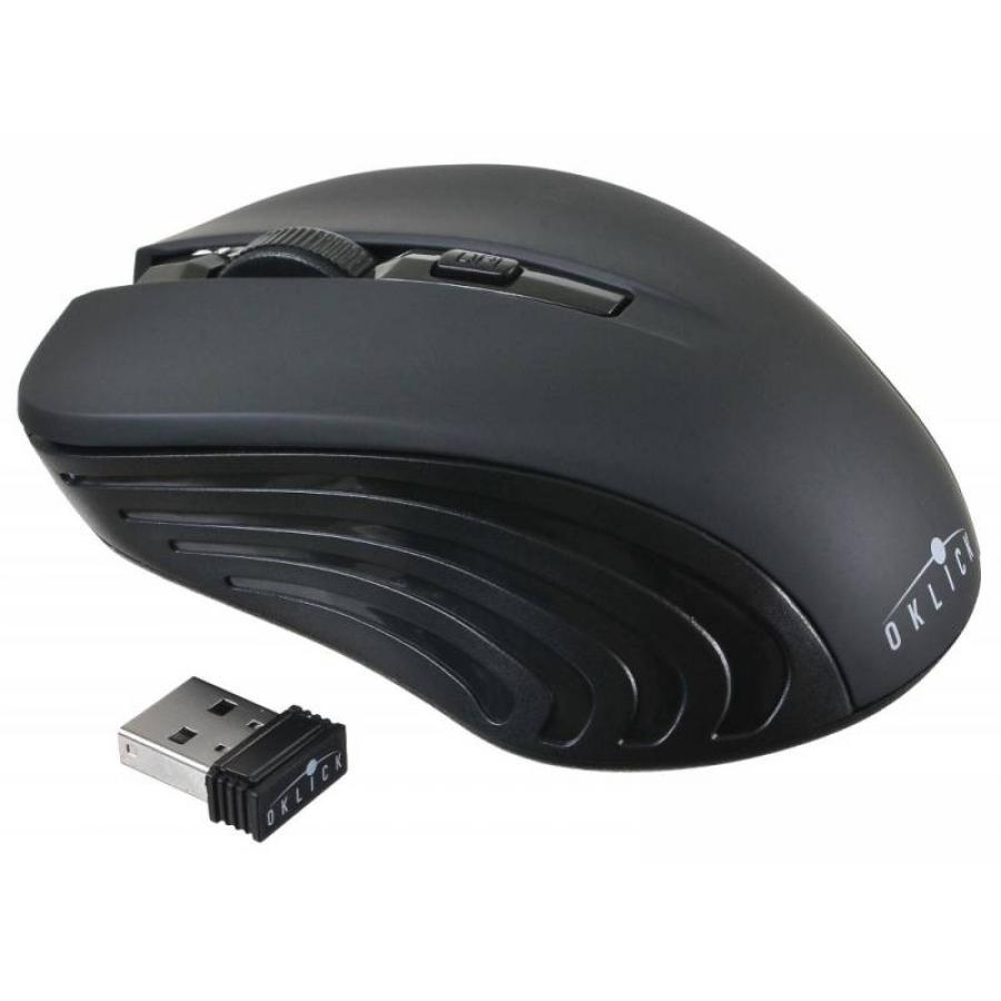 Мышь Oklick 545MW Black USB компьютерная мышь oklick 545mw черный синий usb