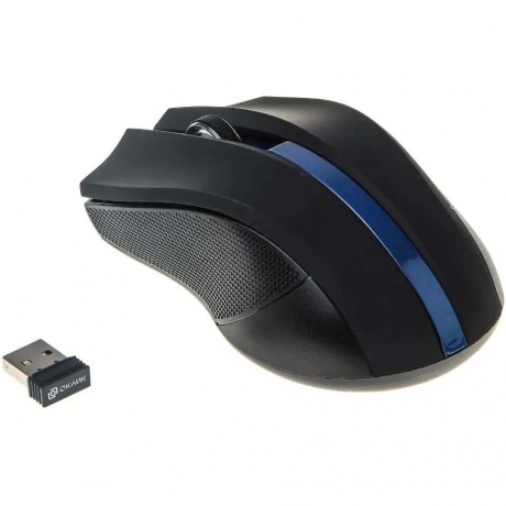 Мышь Oklick 615MW Black-Blue USB - фото 6