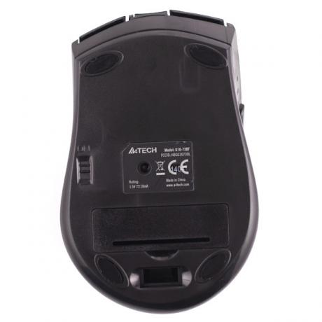Мышь A4Tech V-Track G10-730F-1 Black USB - фото 5