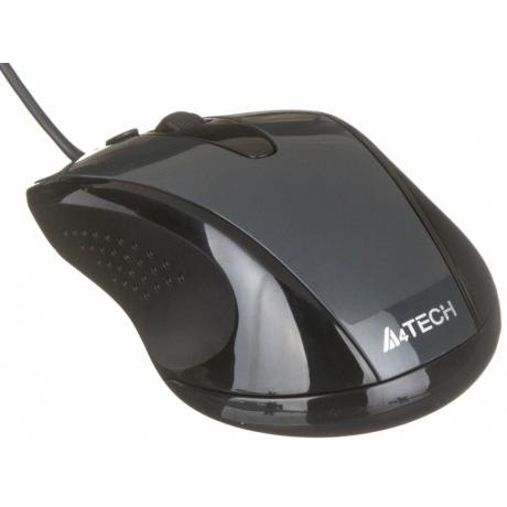 Мышь A4Tech V-Track Padless N-500F Black USB - фото 2