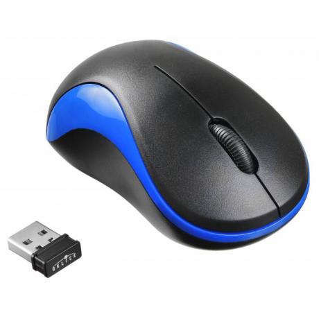 Мышь Oklick 605SW Black-Blue USB - фото 2