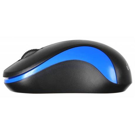 Мышь Oklick 605SW Black-Blue USB - фото 3