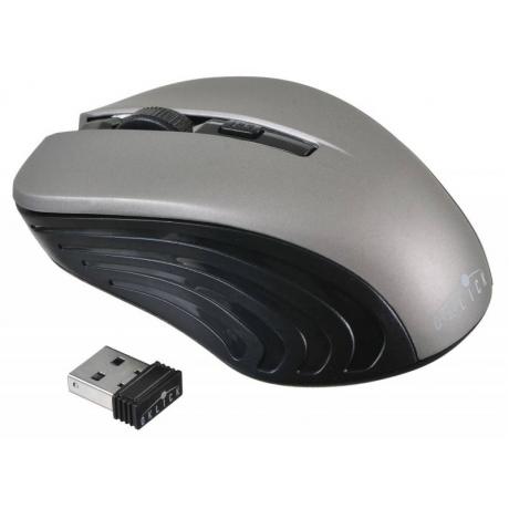 Мышь Oklick 545MW Black-Grey USB - фото 1