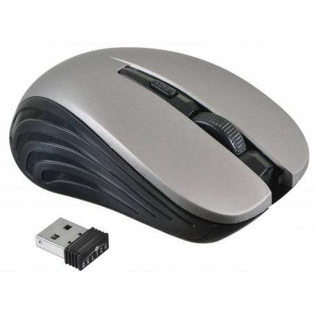 Мышь Oklick 545MW Black-Grey USB - фото 2