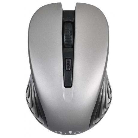 Мышь Oklick 545MW Black-Grey USB - фото 4