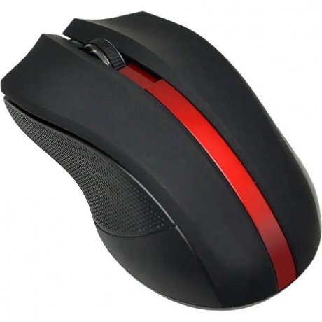 Мышь Oklick 615MW Black-Red USB - фото 2