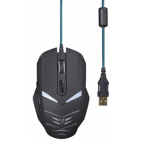 Мышь Oklick 745G LEGACY Black-Blue USB - фото 6