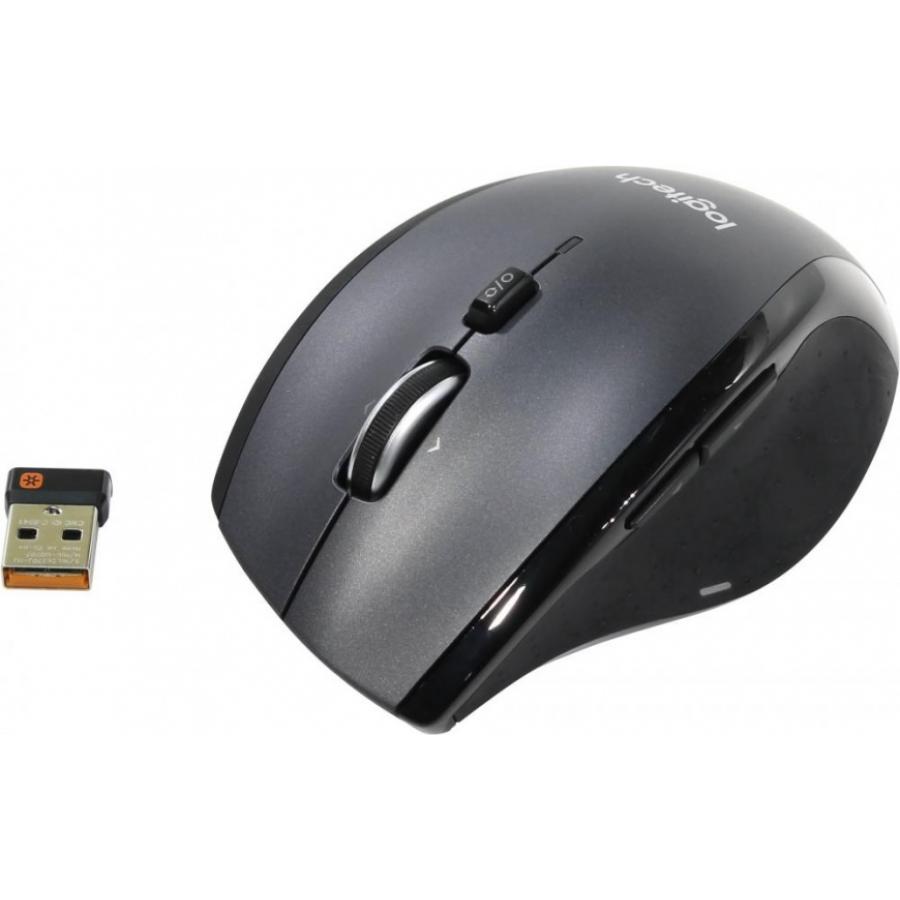 Мышь Logitech M705 Silver-Black USB logitech комплект мышь клавиатура беспроводная logitech mk270 черный