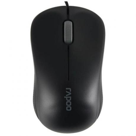 Мышь Rapoo N1130 Black USB - фото 1