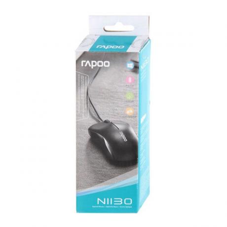 Мышь Rapoo N1130 Black USB - фото 5