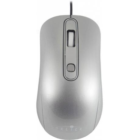 Мышь Oklick 155M Silver USB - фото 1