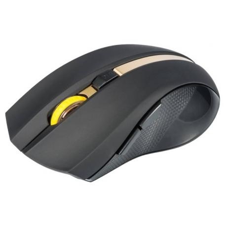 Мышь Oklick 495MW Black-Gold USB - фото 2