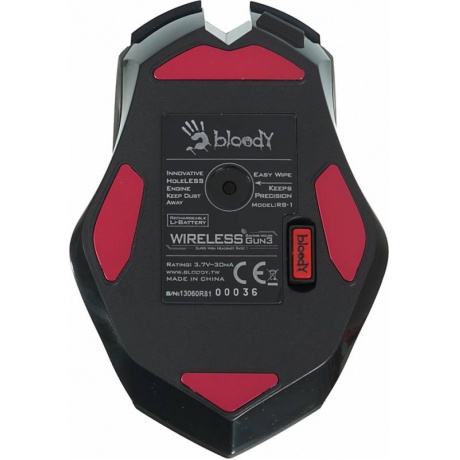 Мышь A4Tech Bloody R8-1/R80 Black USB - фото 5