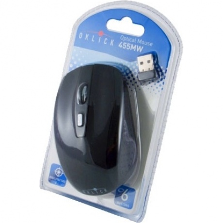 Мышь Oklick 455MW Black USB - фото 12