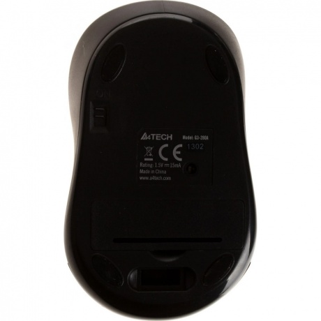 Мышь A4Tech V-Track G3-280A Grey USB - фото 6