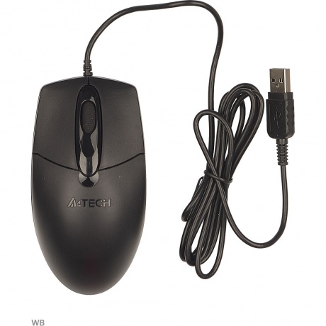 Мышь A4Tech OP-720 3D Black USB - фото 2