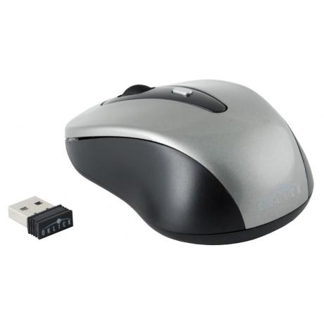 Мышь Oklick 435MW Black-Grey USB - фото 1