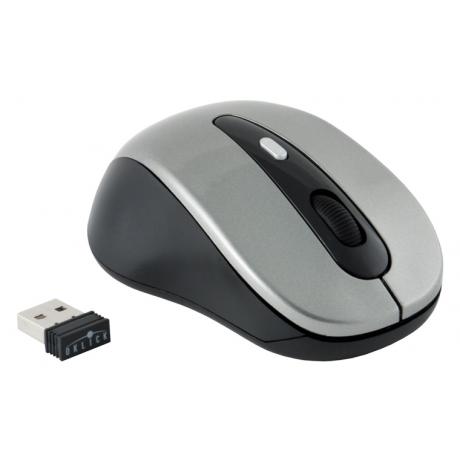 Мышь Oklick 435MW Black-Grey USB - фото 2