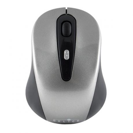 Мышь Oklick 435MW Black-Grey USB - фото 4