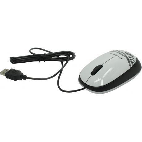 Мышь Logitech Mouse M105 White USB - фото 2