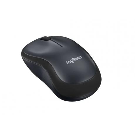 Мышь Logitech M220 SILENT Dark-Grey USB - фото 2