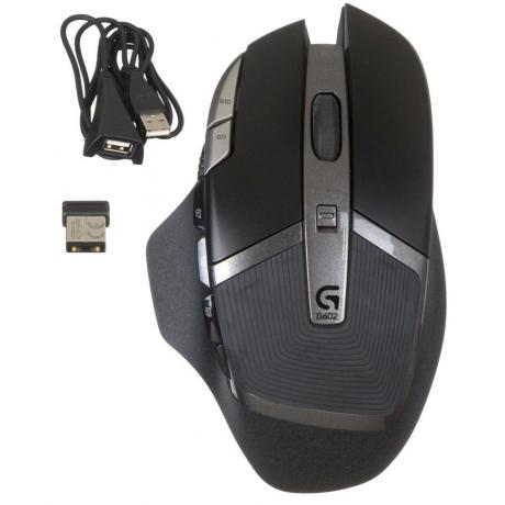 Мышь Logitech G602 Wireless Gaming Mouse Black USB - фото 4