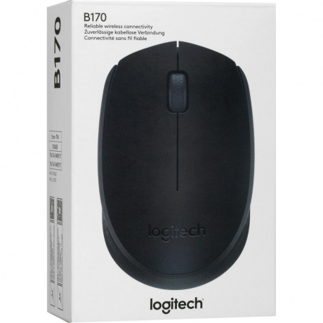 Мышь Logitech B170 Black USB - фото 5