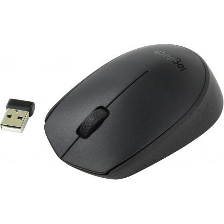 Мышь Logitech B170 Black USB - фото 1