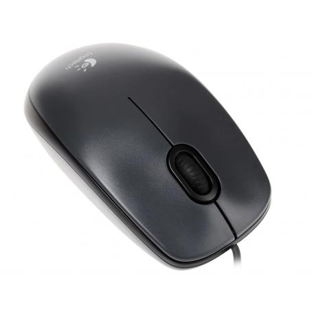 Мышь Logitech Mouse M90 Black USB - фото 4