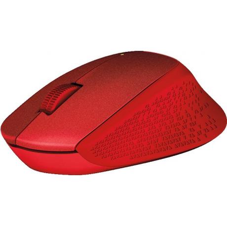 Мышь Logitech M330 SILENT PLUS Red USB - фото 4