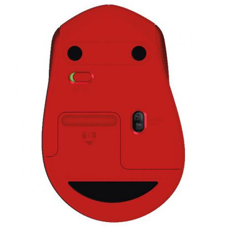 Мышь Logitech M330 SILENT PLUS Red USB - фото 6