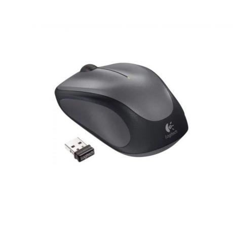 Мышь Logitech Wireless Mouse M235 Grey-Black USB - фото 2
