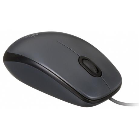 Мышь Logitech M100 Black USB - фото 2