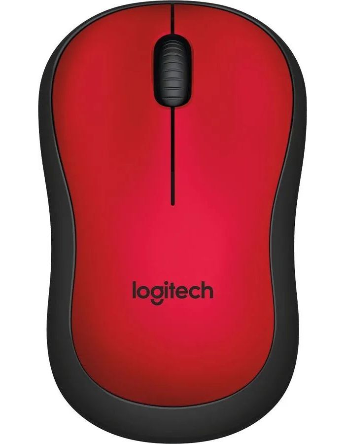 Мышь Logitech Silent Wireless Mouse M220 Red мышь беспроводная logitech m220 silent red