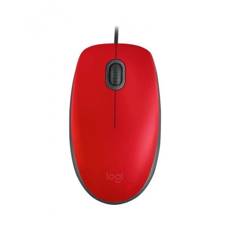 Мышь Logitech M110 Silent (M110s) Red - фото 1