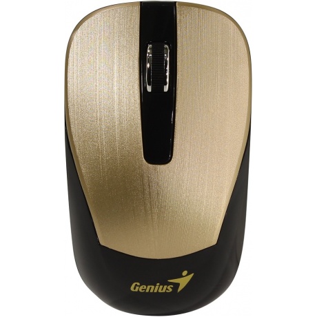 Мышь Genius ECO-8015 золотой металлик - фото 2