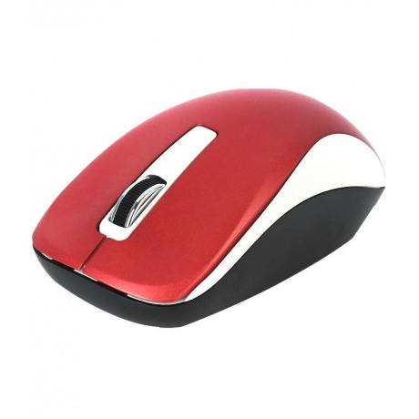 Мышь Genius NX-7010 белый+красный металлик - фото 2